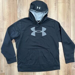 Under Armour Men’s 2XL Gray and Black Hoodie